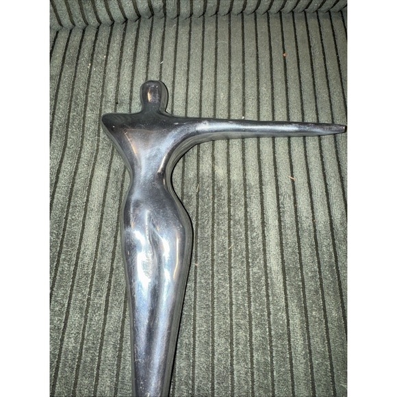 Nima Oberoi Lunares San Francisco Aluminum Art Deco Modern Sculpture Jewelry 15" - Picture 5 of 6